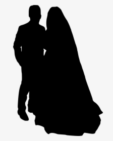 Arab Bride And Groom Silhouette, HD Png Download, Transparent PNG