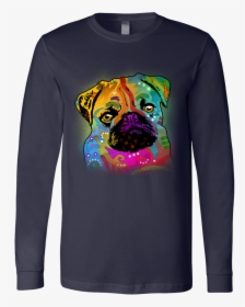 Pug Long Sleeve Shirt, All Colors & Sizes - Pug, HD Png Download, Transparent PNG