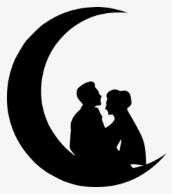 Bride, Groom, Silhouette, Celebration, Ceremony, Couple - Wedding Man And Woman Silhouette, HD Png Download, Transparent PNG