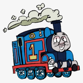 Thomas Percy Train Rail Transport Clip Art - Human Thomas The Tank Engine, HD Png Download, Transparent PNG