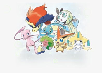 Pokemon Celebi And Friends, HD Png Download, Transparent PNG