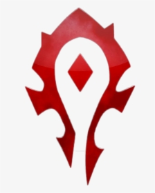 Emblem Horde Transparent Red Horde, Oblivion, Rust - Wow Horde Transparent, HD Png Download, Transparent PNG
