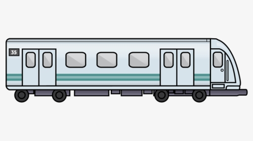 Train Free To Use Clipart - Subway Train Clip Art, HD Png Download, Transparent PNG