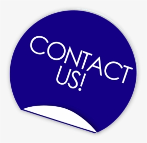 Button, Round, Contact, Call Us, Blue, Icon, Symbol - Graphic Design, HD Png Download, Transparent PNG