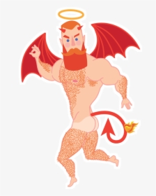 Transparent Demonio Png - Cartoon, Png Download, Transparent PNG