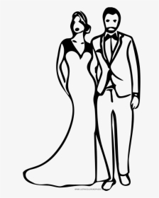 Groom Coloring Pages - Bridegroom, HD Png Download, Transparent PNG