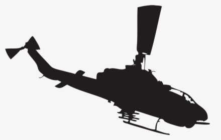 Silhouette At Getdrawings Com - Helicopter Vector Silhouette Free, HD Png Download, Transparent PNG