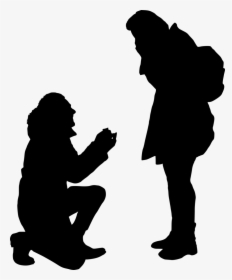 Propose Silhouette No Background, HD Png Download, Transparent PNG
