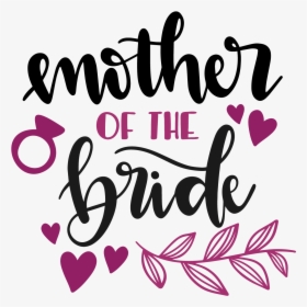 Bride Silhouette Svg - Mother Of The Bride Clipart, HD Png Download, Transparent PNG