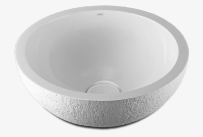 Round Washbasin With External Texture - Bathroom Sink, HD Png Download, Transparent PNG