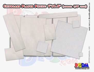 Chipboard Pieces, Make Your Own Game Pieces - Plan, HD Png Download, Transparent PNG
