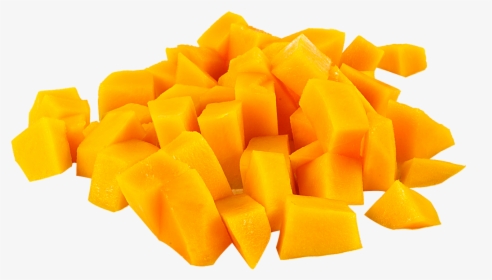 Fruit Mango In Pieces - Diced Mango Png, Transparent Png, Transparent PNG