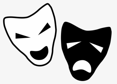 Drama Faces - Drama And Music, HD Png Download, Transparent PNG