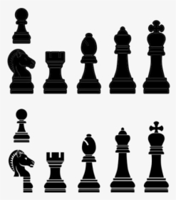 Transparent Chess Pieces Png Image - Complete Chess Pieces, Png Download, Transparent PNG