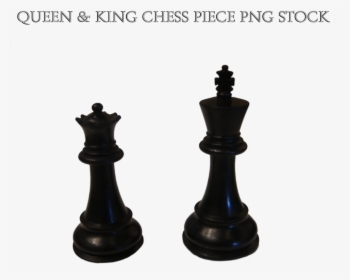 Queen Chess Piece Png - Black King And Queen Chess Pieces, Transparent Png, Transparent PNG