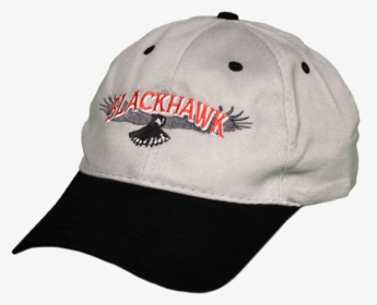 Blackhawk Grey And Black Hat   Title Blackhawk Grey - Baseball Cap, HD Png Download, Transparent PNG