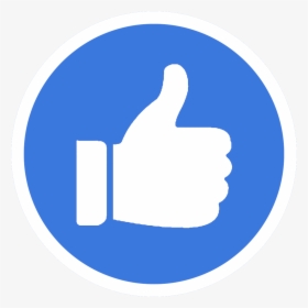 Facebook Like Button Computer Icons Thumb Signal - Facebook Messenger Round Icon, HD Png Download, Transparent PNG