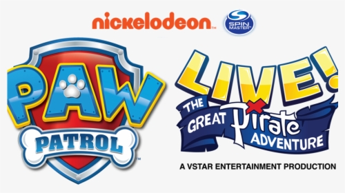 Paw Patrol Horizontal - Paw Patrol Nickelodeon Logo, HD Png Download, Transparent PNG
