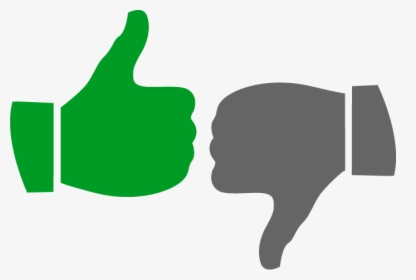 Transparent Thumb Up Clipart - Thumbs Up And Down Png, Png Download, Transparent PNG