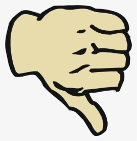 Thumbs Down To Arsonists - Clip Art Thumb Down, HD Png Download, Transparent PNG