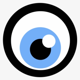 Blue Eye Icon - Circle, HD Png Download, Transparent PNG