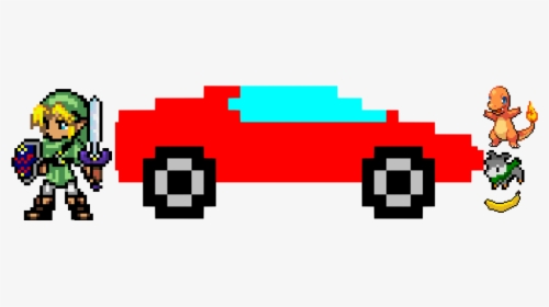 Transparent Pixel Car Png, Png Download, Transparent PNG