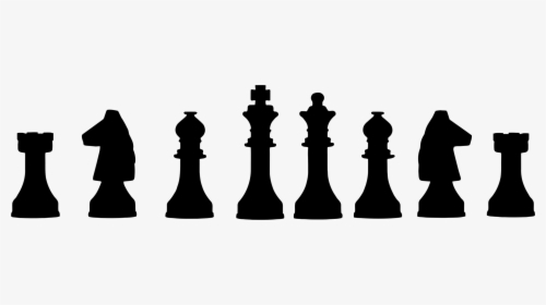 Game - Chess Pieces Lined Up, HD Png Download, Transparent PNG