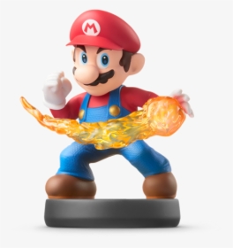 Super Smash Bros Mario Amiibo, HD Png Download, Transparent PNG