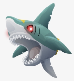 Scary Fish Png - Great White Shark, Transparent Png, Transparent PNG
