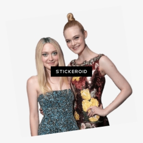 Elle Fanning And Sister Dakota - Photo Shoot, HD Png Download, Transparent PNG