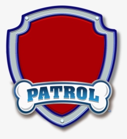 blank paw patrol badge