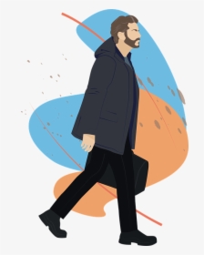 Man, Working, Business, Office, Work, People - Illustration, HD Png Download, Transparent PNG