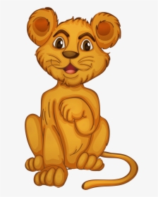 Cub Clipart Lion Cub - Lion, HD Png Download, Transparent PNG