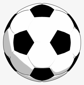 Ball Black And White Clip Art - Soccer Ball Clipart Png, Transparent Png, Transparent PNG