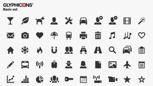Clean Vector Working Man - Glyphicon Icons, HD Png Download, Transparent PNG