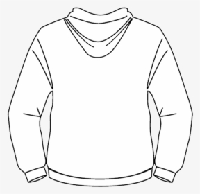 Blank Hoodie Template , Png Download - Sweater, Transparent Png, Transparent PNG