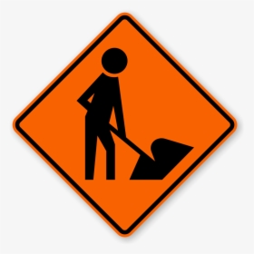 Zoom, Price, Buy - Workers Ahead Road Sign, HD Png Download, Transparent PNG