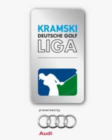 Logo Kramski Dgl Presented By Audi - Kramski Deutsche Golf Liga Logo, HD Png Download, Transparent PNG