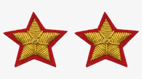Red C - S - A - Collar Star Insignia Patches - Party Eyeglasses, HD Png Download, Transparent PNG