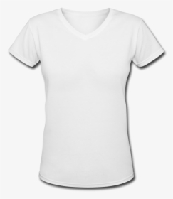 Cheap Blank V Neck T Shirts - T Shirt White Colour, HD Png Download, Transparent PNG