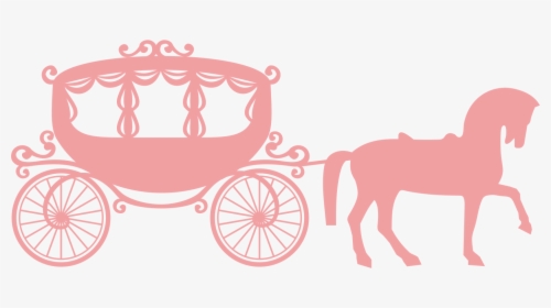 Transparent Comet Clipart - Horse And Carriage Clipart, HD Png Download, Transparent PNG