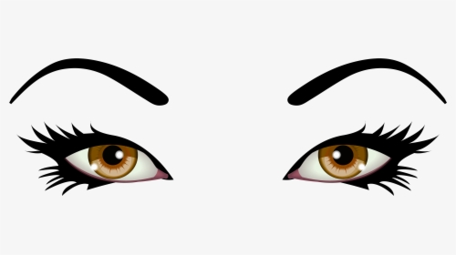 Nose Clipart Cartoon Clip Art - Brown Eyes Transparent Background, HD Png Download, Transparent PNG