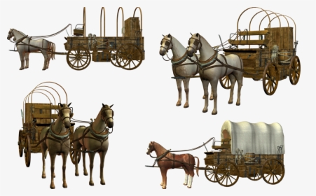 Carriage Png - Egyptian Horse Drawn Calèche Png, Transparent Png, Transparent PNG