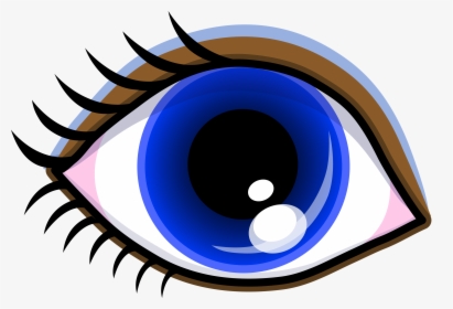 Number 2 Clipart Eye - Cartoon Images Of Eye, HD Png Download, Transparent PNG