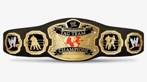Wwe Tag Team Championship Png - Tag Team Champions Belt, Transparent Png, Transparent PNG