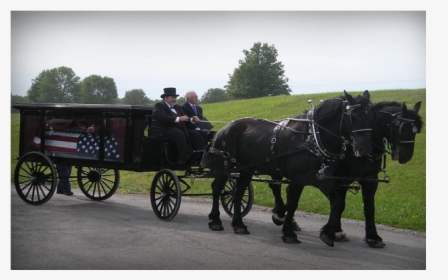 Funeral Carriages - Horse And Buggy, HD Png Download, Transparent PNG
