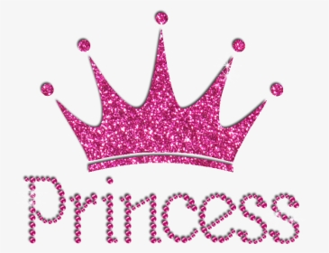 Accessory,line,hair - Pink Glitter Crown Clipart, HD Png Download, Transparent PNG