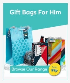 Gift Bags And Wrap For Him - Flyer, HD Png Download, Transparent PNG