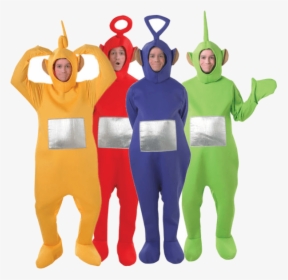 Group 80s Fancy Dress - Tinky Winky Teletubbies Costume, HD Png Download, Transparent PNG