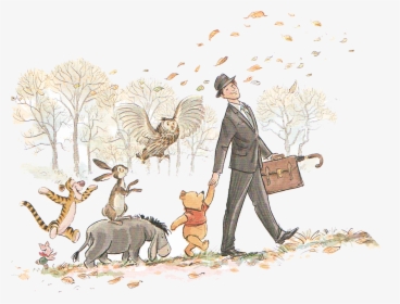 Again A Charming, Brief Adaptation Of The Longer Story - Christopher Robin A Boy A Bear, HD Png Download, Transparent PNG